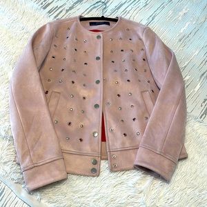 Zara pink blazer